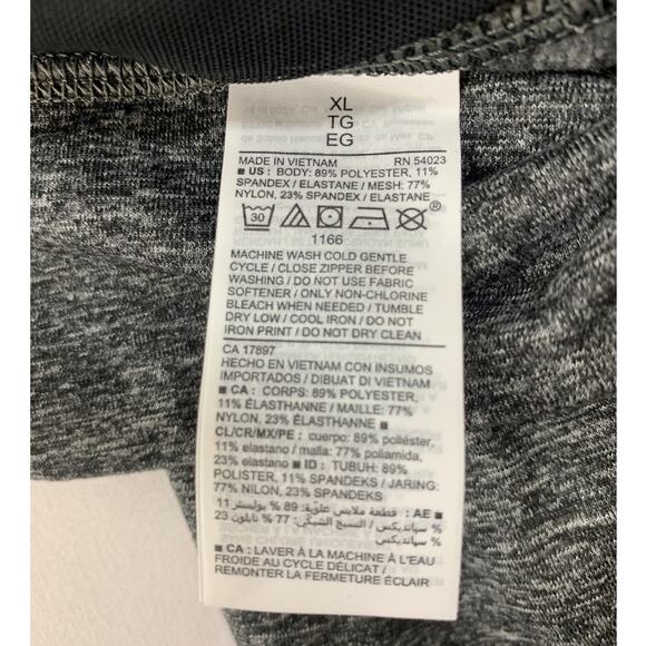 Old Navy Active Cozecore Performance Hoodie Sweatshirt Stretchy Gray XL NEW - Picture 6 of 11